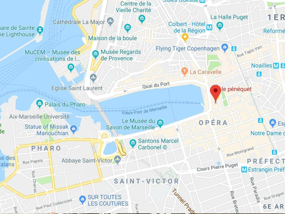 Le Penequet : L'Appartement Du Vieux Port ☺ Marseille Eksteriør billede